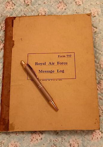 Royal Air Force Message Log – L'ANTHROPOSCÈNE